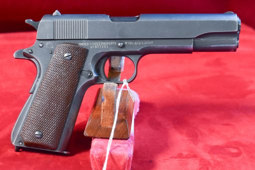 TUE JUL 15, RARE & VERY EARLY JAN 1943, PRODUCTION 1st SLIDE LOGO VARIANT REMINGTON RAND 1911A1 U.S. ARMY PISTOL, VERY SHARP! - Image 3