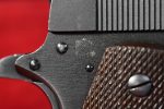 TUE JUL 15, RARE & VERY EARLY JAN 1943, PRODUCTION 1st SLIDE LOGO VARIANT REMINGTON RAND 1911A1 U.S. ARMY PISTOL, VERY SHARP! - Image 7