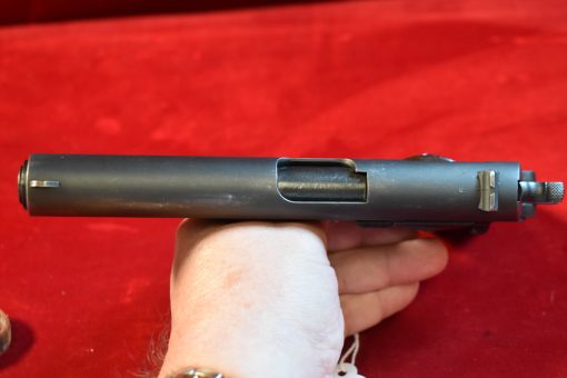 TUE JUL 15, RARE & VERY EARLY JAN 1943, PRODUCTION 1st SLIDE LOGO VARIANT REMINGTON RAND 1911A1 U.S. ARMY PISTOL, VERY SHARP! - Image 8