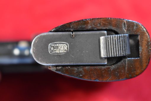 WED JUL 30, GERMAN ARMY EARLY WWII MODEL 1934 MAUSER PISTOL NAZI ARMY EAGLE/655 PROOFED WITH TEST EAGLE, MINT SHARP! - Image 12
