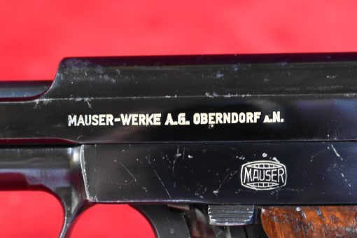 WED JUL 30, GERMAN ARMY EARLY WWII MODEL 1934 MAUSER PISTOL NAZI ARMY EAGLE/655 PROOFED WITH TEST EAGLE, MINT SHARP! - Image 5