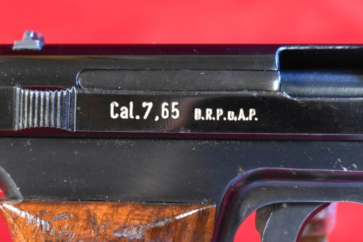 WED JUL 30, GERMAN ARMY EARLY WWII MODEL 1934 MAUSER PISTOL NAZI ARMY EAGLE/655 PROOFED WITH TEST EAGLE, MINT SHARP! - Image 6