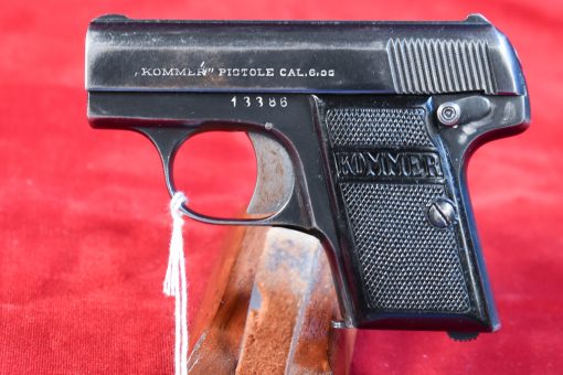 TUE JUL 29, EXTREMELY RARE 1940 PRODUCTION KOMMER NO. 2 PISTOL, EAGLE/N PROOFED! - Image 1