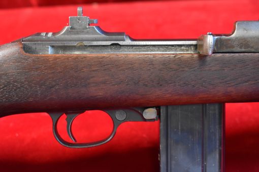 MON JUL 14, US WWII UNDERWOOD M1 CARBINE, DEC 1943, RARE UNITED SHOE MADE RECIEVER, VERY SHARP! - Image 8