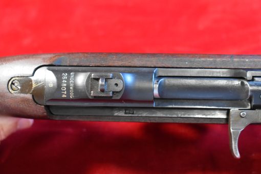 MON JUL 14, US WWII UNDERWOOD M1 CARBINE, NOV 1943, RARE SINGER MADE RECIEVER, VERY SHARP! - Image 5
