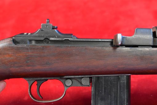 MON JUL 14, US WWII UNDERWOOD M1 CARBINE, NOV 1943, RARE SINGER MADE RECIEVER, VERY SHARP! - Image 7