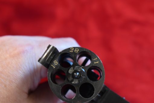 WED JUL 30, EARLY 1944 BRITISH WWII MILITARY ISSUE WEBLEY MARK IV .38/200 REVOLVER, MINT SHARP, PROBABLY SOE AGENT ISSUE FOR USE IN NAZI OCCUPIED EUROPE! - Image 10