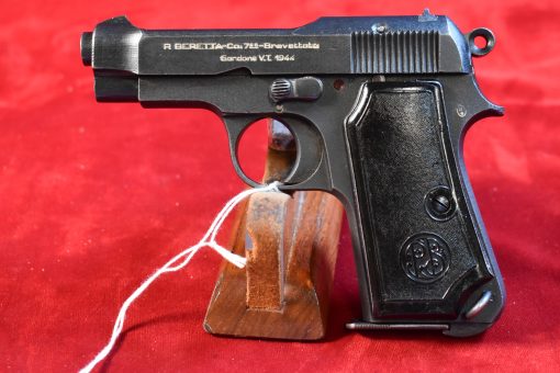TUE JUL 29, EXCEPTIONAL 1944 NAZI ISSUED 1935 BERETTA PISTOL, “4UT” INSPECTED PHOSPHATE FINISH, RARE FLAT MAG, MINT CRISP! - Image 1