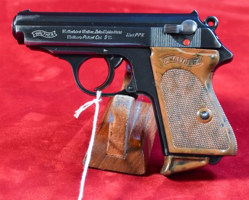 TUE JUL 15, EXTREMELY RARE 1940 WARTIME, WALTHER PPK PISTOL, 9mm KURZ...(.380 AUTO), BOTTOM RELEASE MAG, MINT SHARP! - Image 1