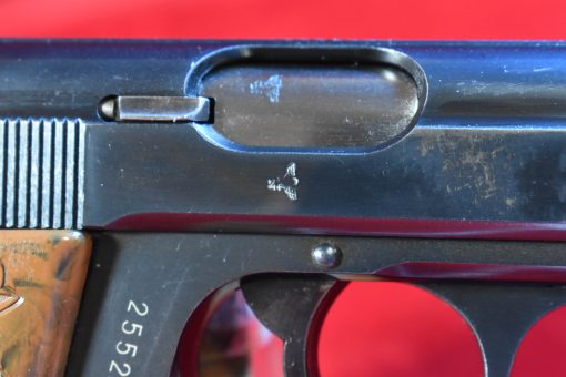 TUE JUL 15, EXTREMELY RARE 1940 WARTIME, WALTHER PPK PISTOL, 9mm KURZ...(.380 AUTO), BOTTOM RELEASE MAG, MINT SHARP! - Image 7