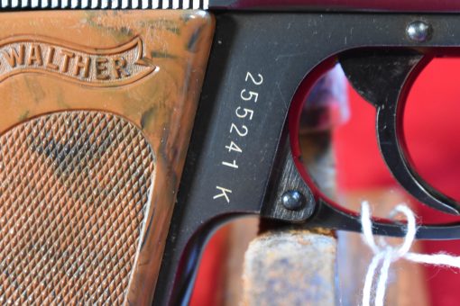 TUE JUL 15, EXTREMELY RARE 1940 WARTIME, WALTHER PPK PISTOL, 9mm KURZ...(.380 AUTO), BOTTOM RELEASE MAG, MINT SHARP! - Image 8
