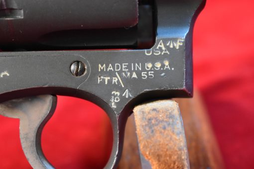 THU JUL 17, AUSTRALIAN WWII ISSUED SMITH & WESSON .38/200 REVOLVER, NICE! - Image 6