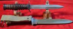 THU JUL 24, US WWII SCARCE MAKER, BOKER GUARD MARKED, M3 FIGHTING KNIFE WITH M8 SCABBARD, MINT COLLECTOR GRADE! - Image 3