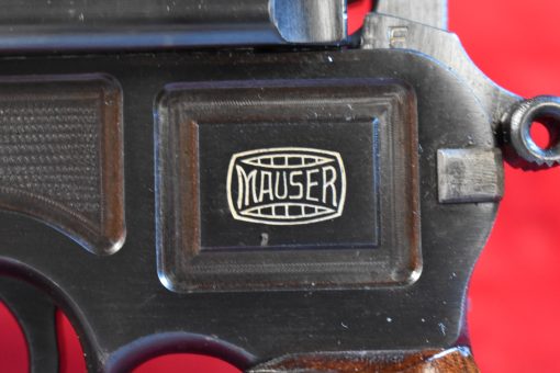 WED JULY 16, EXCEPTIONAL MAUSER MODEL 1930 BROOMHANDLE PISTOL, STILL WITH ORIGINAL MAUSER STOCK, MINT CRISP STUNNING! - Image 6