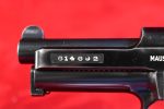 SOLD VERY SCARCE MAUSER MODEL 1934 PISTOL, NAZI POLICE EAGLE/L MARKED, ONLY 1500 ISSUED, MINT CRISP, MATCHING MAG TOO! - Image 10