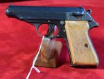 SOLD VERY SCARCE, 1945 WALTHER PP PISTOL, NAZI POLICE EAGLE/F, MATCHING, FULL RIG, WOOD GRIPS, MINT CRISP STUNNING! - Image 3