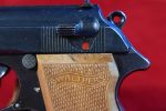 SOLD VERY SCARCE, 1945 WALTHER PP PISTOL, NAZI POLICE EAGLE/F, MATCHING, FULL RIG, WOOD GRIPS, MINT CRISP STUNNING! - Image 9
