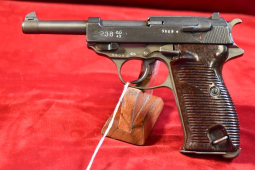 SOLD ULTRA RARE ALL PHOSPHATE, MAUSER P.38, FN MADE AC43 SLIDE, TRUE GRAY GHOST, MINT CRISP & IMPOSSIBLE TO LOCATE! - Image 1