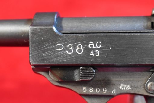 SOLD ULTRA RARE ALL PHOSPHATE, MAUSER P.38, FN MADE AC43 SLIDE, TRUE GRAY GHOST, MINT CRISP & IMPOSSIBLE TO LOCATE! - Image 4