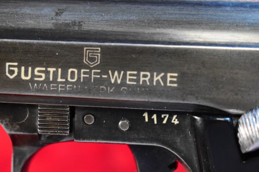 THU JUL 17, ULTRA RARE, GERMAN WWII ERA, GUSTLOFF-WERKE PISTOL, ONLY A HANDFUL KNOWN TO EXIST! - Image 5