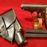SOLD NAZI RSHA/SS ISSUE WALTHER PPK, “K SUFFIX” VARIANT (TYPE 4) FIFTH CONTRACT WITH 2 MATCHING MAGS!!! 1940 PRODUCTION, VERY SHARP!