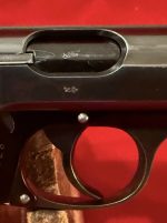 FRI JULY 18, WALTHER PPK PISTOL, VERY SCARCE 1935 PRODUCTION LIGHTWEIGHT DURAL FRAME VARIANT, VERY SHARP! - Image 3
