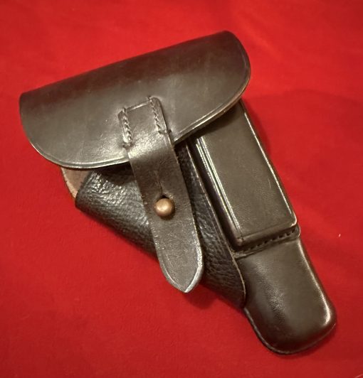 FRI JULY 18 ULTRA RARE EARLIEST STYLE (1932) AKAH HOLSTER FOR EARLY PRODUCTION WALTHER PPK PISTOLS...MINT SCREAMER!!! - Image 1