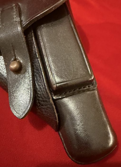 FRI JULY 18 ULTRA RARE EARLIEST STYLE (1932) AKAH HOLSTER FOR EARLY PRODUCTION WALTHER PPK PISTOLS...MINT SCREAMER!!! - Image 10