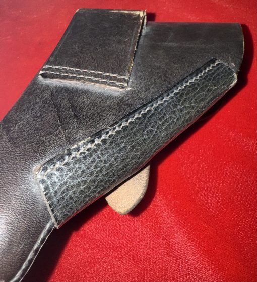 FRI JULY 18 ULTRA RARE EARLIEST STYLE (1932) AKAH HOLSTER FOR EARLY PRODUCTION WALTHER PPK PISTOLS...MINT SCREAMER!!! - Image 11