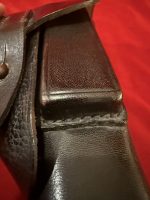 FRI JULY 18 ULTRA RARE EARLIEST STYLE (1932) AKAH HOLSTER FOR EARLY PRODUCTION WALTHER PPK PISTOLS...MINT SCREAMER!!! - Image 8