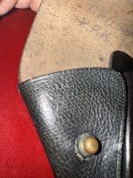 FRI JULY 18 ULTRA RARE EARLIEST STYLE (1932) AKAH HOLSTER FOR EARLY PRODUCTION WALTHER PPK PISTOLS...MINT SCREAMER!!! - Image 4