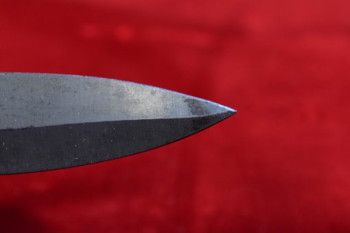 FRI JUL 25, US WWII SCARCE IMPERIAL BLADE MARKED, M3 FIGHTING KNIFE WITH BLACK SPACERS & M8 SCABBARD, COLLECTOR GRADE! - Image 5