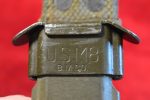 FRI JUL 25, US WWII SCARCE IMPERIAL BLADE MARKED, M3 FIGHTING KNIFE WITH BLACK SPACERS & M8 SCABBARD, COLLECTOR GRADE! - Image 7