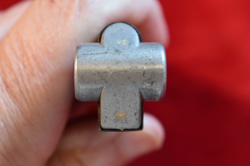 THU JUL 17, VERY SCARCE & UNUSUAL GERMAN WWII 1940/BYF, NON-STANDARD, OUT OF SEQUENCE P.08 LUGER PISTOL, MATCHING & MINT, JAN STILL PAGE 22! - Image 11