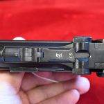 SOLD VERY SCARCE & UNUSUAL GERMAN WWII 1940/BYF, NON-STANDARD, OUT OF SEQUENCE P.08 LUGER PISTOL, MATCHING & MINT, JAN STILL PAGE 22!