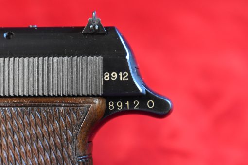 MON JUL 14, WALTHER JAEGER MODEL OLYMPIA PISTOLE, .22LR, WARTIME PRODUCTION, MINT CRISP STUNNING! - Image 5