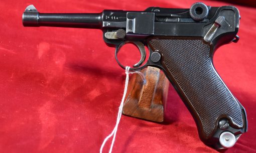 TUE JULY 22, ULTRA RARE & IMPORTANT KRIEGHOFF P CODE COMMERCIAL LUGER, LISTED & PICTURED IN GIBSON'S BOOK, STONE COLD MINT! - Image 1