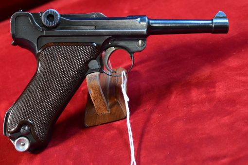 TUE JULY 22, ULTRA RARE & IMPORTANT KRIEGHOFF P CODE COMMERCIAL LUGER, LISTED & PICTURED IN GIBSON'S BOOK, STONE COLD MINT! - Image 3