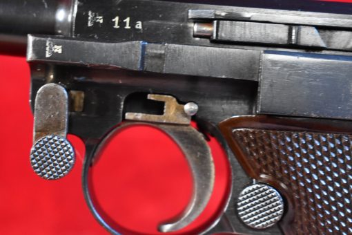 TUE JULY 22, ULTRA RARE & IMPORTANT KRIEGHOFF P CODE COMMERCIAL LUGER, LISTED & PICTURED IN GIBSON'S BOOK, STONE COLD MINT! - Image 9