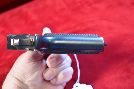 THU AUG 21, SCARCE, STEYR HAHN MODEL 1912 PISTOL, NAZI POLICE “EAGLE/L”, 9m/m PARABELLUM, FULL RIG WITH RARELY SEEN HOLSTER, VERY SHARP! - Image 11