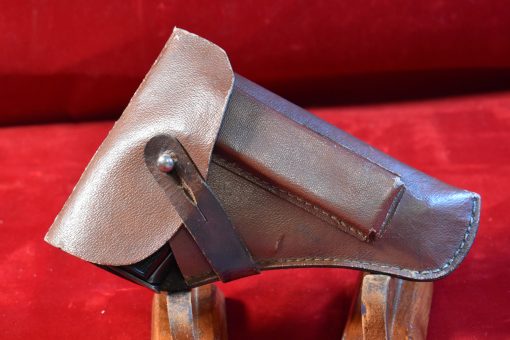 MON AUG 25, GERMAN WWII 1943 SAUER 38H PISTOL, EAGLE/37 PROOFED, FULL SLIDE LOGO, MILITARY FINISH, FULL RIG! - Image 11