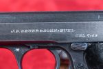 MON AUG 25, GERMAN WWII 1943 SAUER 38H PISTOL, EAGLE/37 PROOFED, FULL SLIDE LOGO, MILITARY FINISH, FULL RIG! - Image 6
