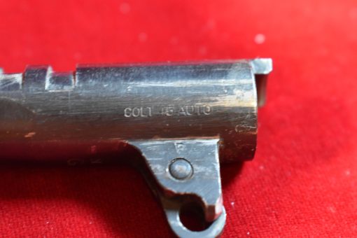 THU AUG 7, EXCEPTIONAL, US WWII COLT 1911A1 ARMY SERVICE PISTOL, JUNE 1943 SHIPMENT, MATCHING SLIDE, 100% CORRECT, MINT CRISP FULL RIG! - Image 11