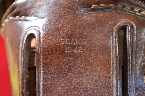 THU AUG 7, EXCEPTIONAL, US WWII COLT 1911A1 ARMY SERVICE PISTOL, JUNE 1943 SHIPMENT, MATCHING SLIDE, 100% CORRECT, MINT CRISP FULL RIG! - Image 16