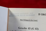 SOLD GERMAN WWII ORIGINAL MINT CONDITION G.43 MANUAL, NOT ROLLED UP! RARELY SEEN - Image 4