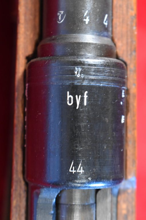 MON AUG 18, VERY CHOICE, byf44 CODED 1944 MAUSER OBERNDORF K98k SERVICE RIFLE, ALL MATCHING, WITH ORIGINAL SLING, VERY SHARP! - Image 1