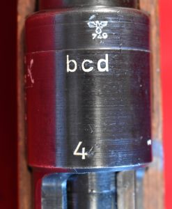 WED AUG 13, VERY CHOICE, GERMAN WWII bcd4 (GUSTLOFF-WERKE) K98k RIFLE, ALL MATCHING, EARLY 1944 PRODUCTION WITH BLUE FINISH, VERY SHARP!