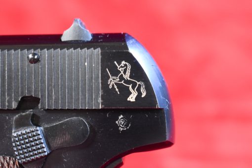 SOLD, EXTREMELY RARE & SELDOM SEEN, US WWII COLT M1908 U.S. PROPERTY MARKED GENERAL OFFICER’S PISTOL, MINT CONDITION! WITH ORIGINAL BOX, GIBLETS & COLT LETTER! - Image 9