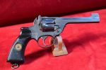 WED AUG 13, EXCEPTIONAL & RARE ALBION MOTORS 1943 BRITISH NO2 MK1** ENFIELD SERVICE REVOLVER, MINT CRISP! WITH HOLSTER TOO!