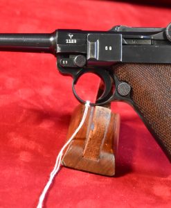 THU AUG 7, EXCEPTIONAL, ULTRA RARE 1940 MAUSER BANNER LUGER PISTOL, MILITARY E/655 MARKED, LESS THAN 500 MADE, MINT CRSIP STUNNING!